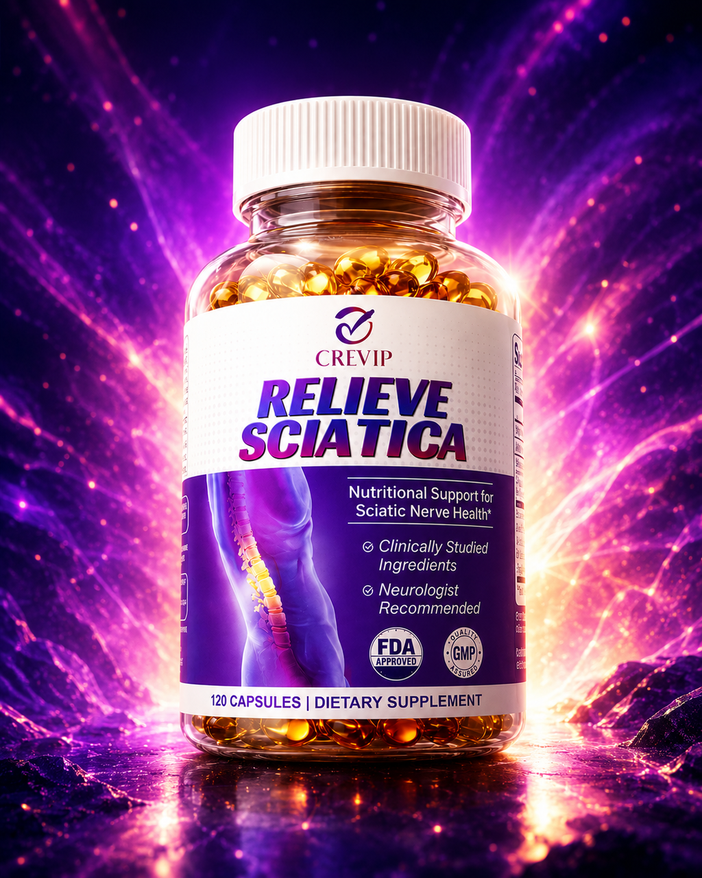 RELIEVE SCIATICA: Libérate del dolor ciático que no te deja vivir.