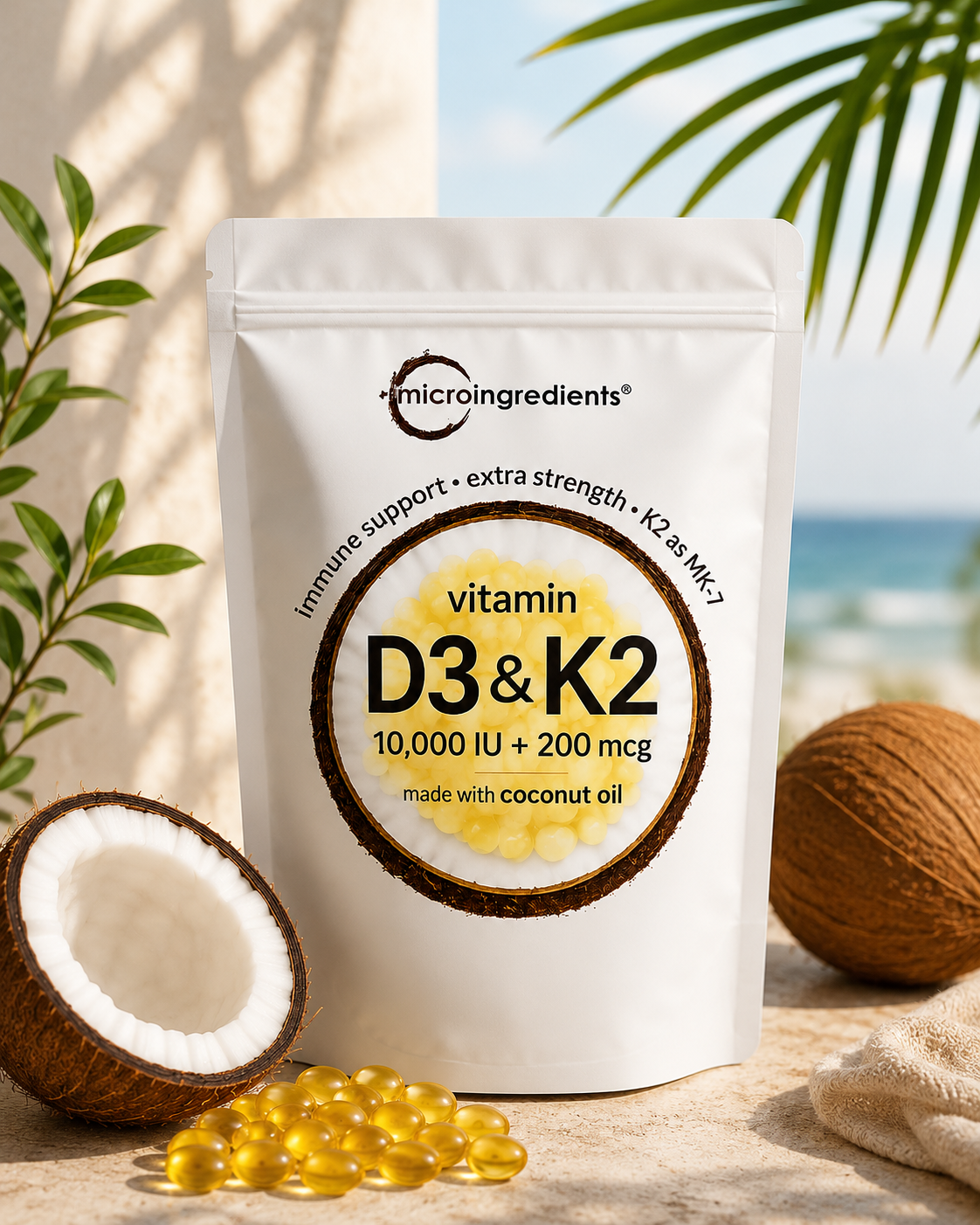 Vitamina D3 + K2 de MicroIngredients